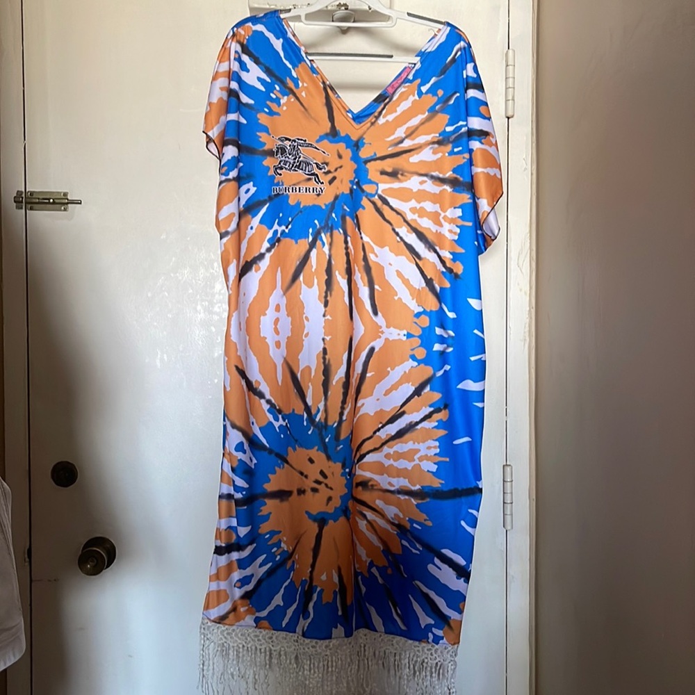Lounge, Dress, or cover up with fringes